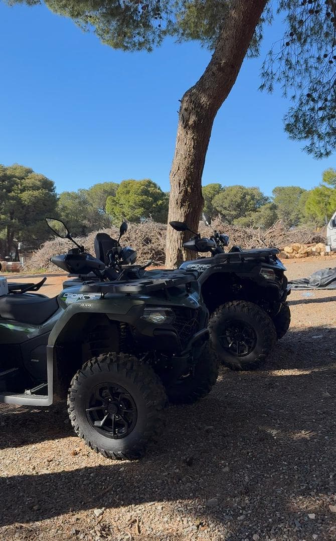 Quadbike rental showcase